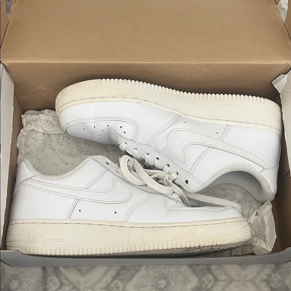 Nike Air Force 1 White Sneakers